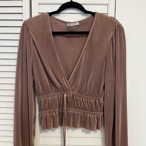 Zara long sleeve top